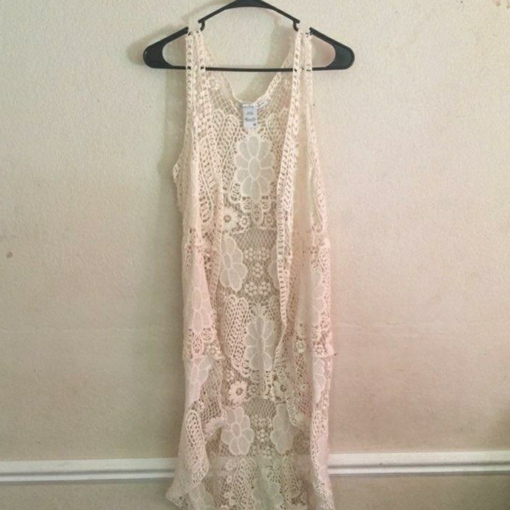 Sale! Festival Long boho cover up top